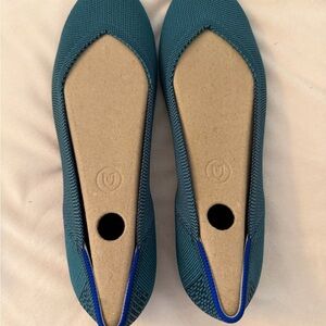 NEW Women’s Rothy’s | Spruce Python Flats | Size 9.5